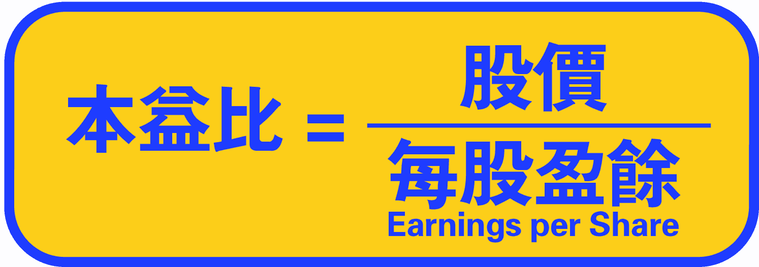本益比PE Ratio計算公式