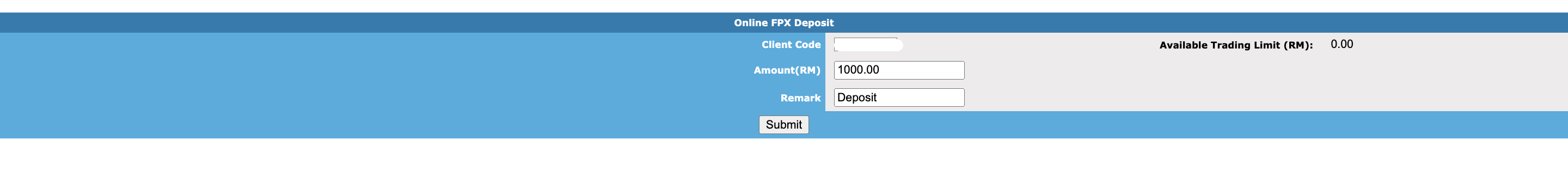 M+ Online FPX Transfer 入金_第二步