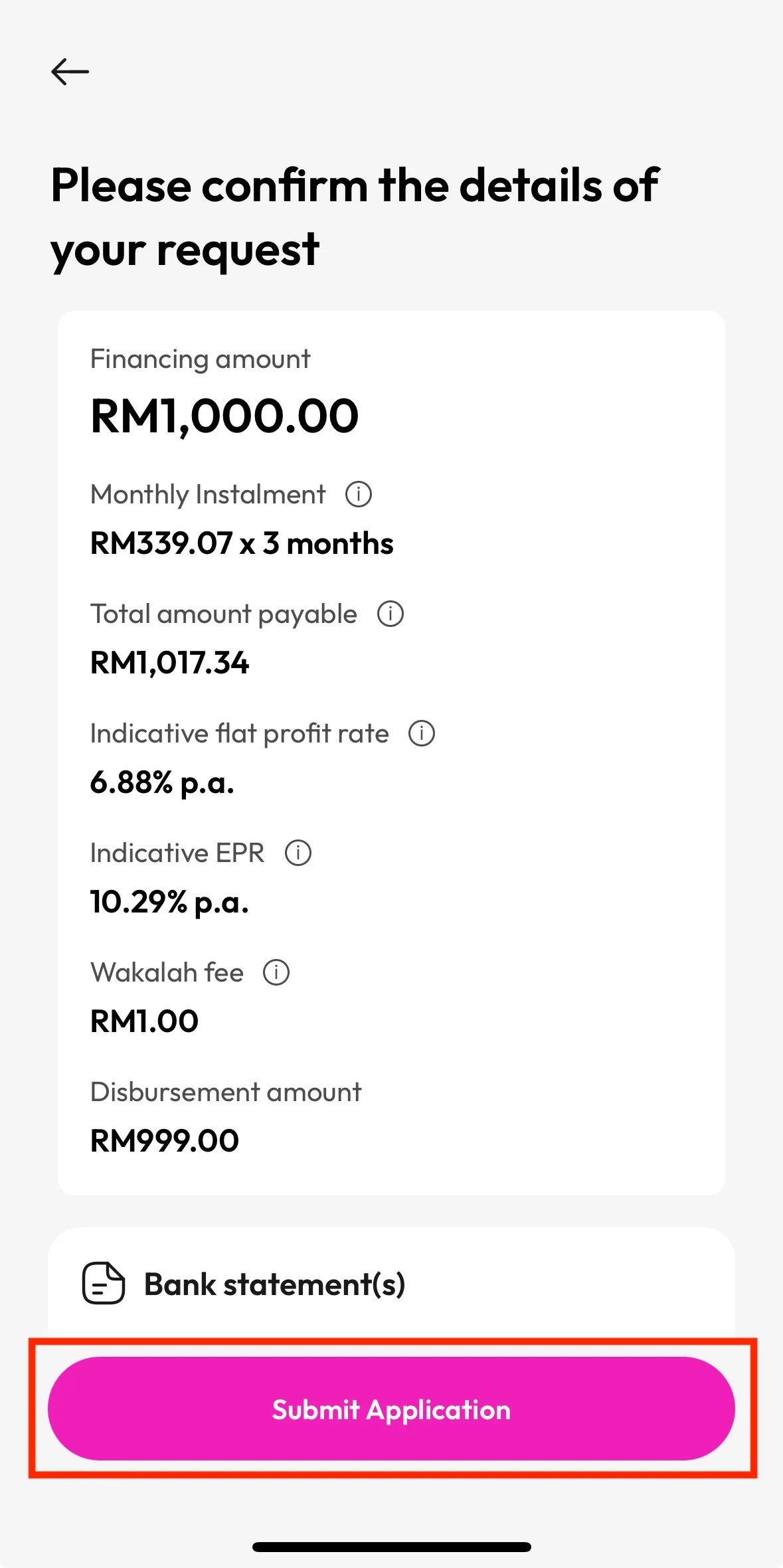 aeon bank loan