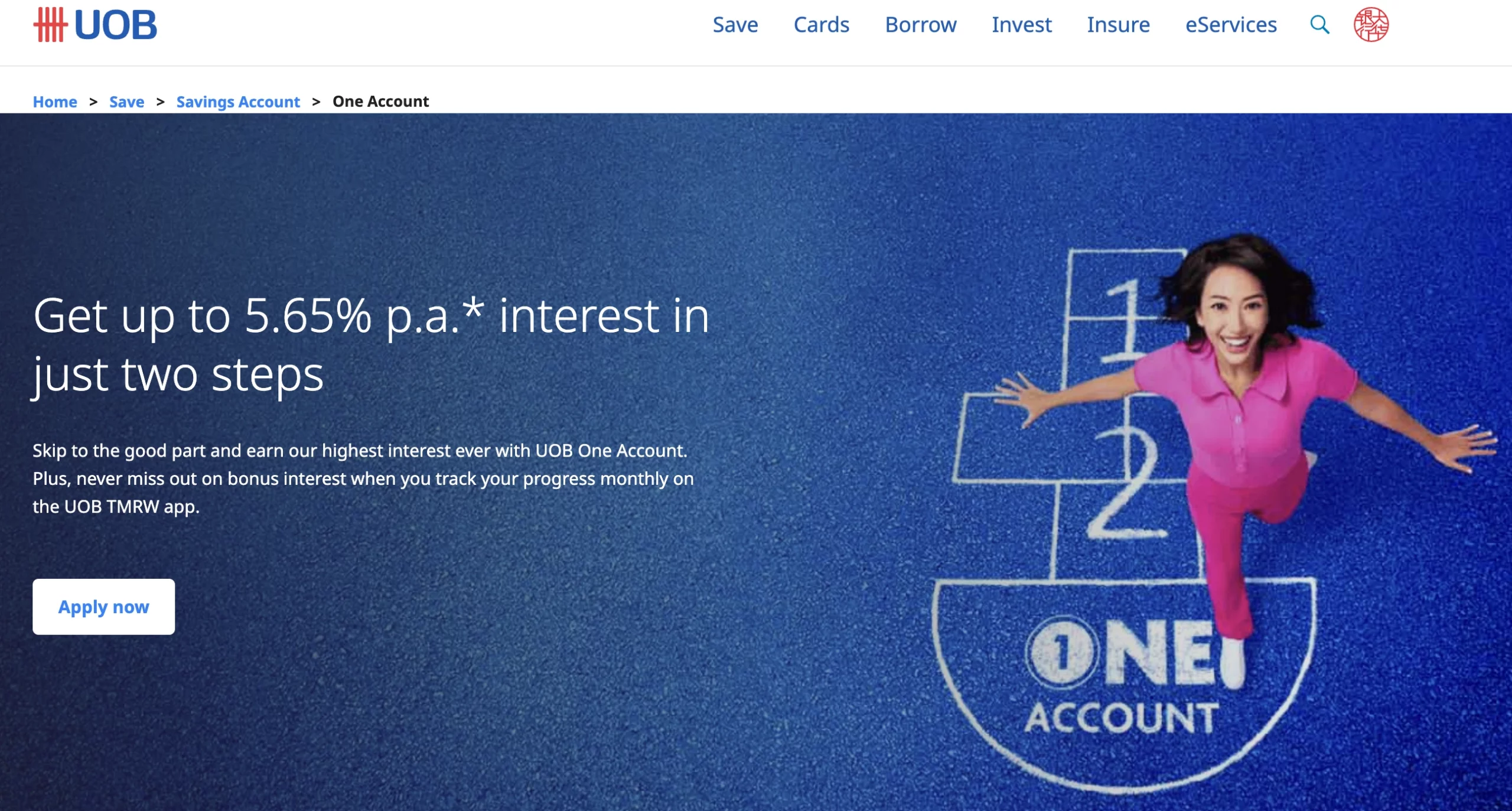 uob one account